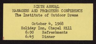 Managers and Promoters Conference, 1965-1971